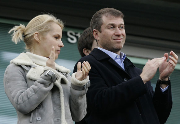 Roman Abramovich y su esposa Irina Roman Abramovich y su esposa Irina