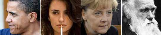 Barack Obama, Penélope Cruz, Angela Merkel y Charles Darwin protagonizarán 2009 Barack Obama, Penélope Cruz, Angela Merkel y Charles Darwin protagonizarán 2009