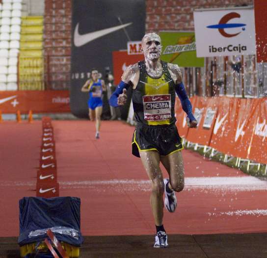 Chema Martínez, en la San Silvestre 2007 Chema Martínez, en la San Silvestre 2007