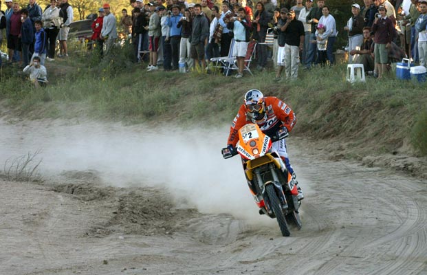 Una imagen de Marc Coma en el Rally Dakar 2009 Una imagen de Marc Coma en el Rally Dakar 2009
