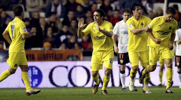 Gol de Fuentes para el Villarreal Gol de Fuentes para el Villarreal