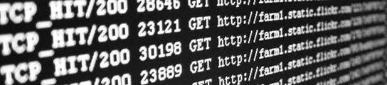 Datos en la pantalla de un ordenador Datos en la pantalla de un ordenador