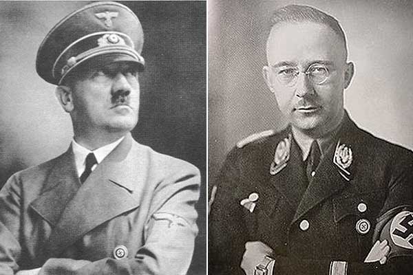 Hitler y Himmer. Hitler y Himmer.