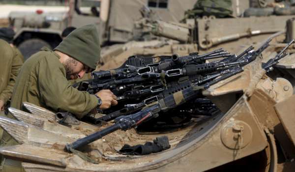 Un soldado israelí en Gaza Un soldado israelí en Gaza