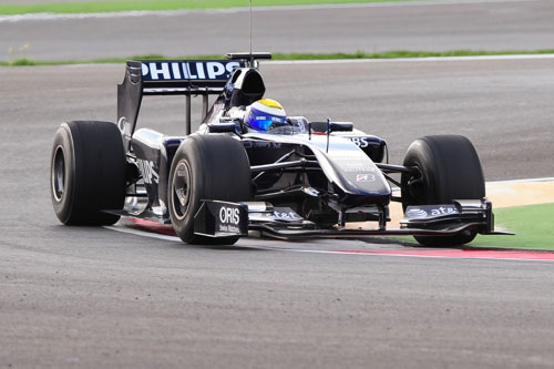 Una imagen del FW31 Una imagen del FW31