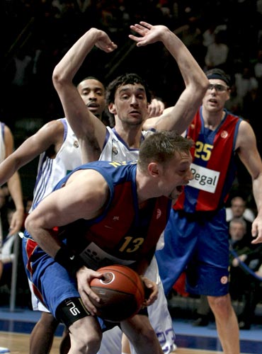 Sergio Llull, Bullock y Andersen Sergio Llull, Bullock y Andersen