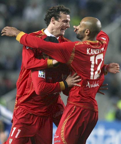 Kanoute y Squillaci Kanoute y Squillaci