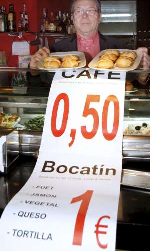 Ofertas anti crisis en el Tapasbar. Ofertas anti crisis en el Tapasbar.
