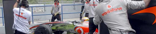 Los mecánicos de McLaren