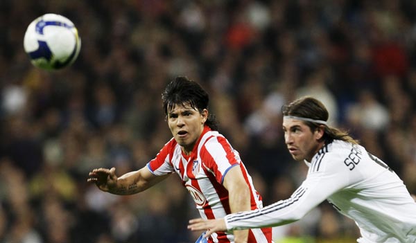 Agüero y Sergio Ramos Agüero y Sergio Ramos