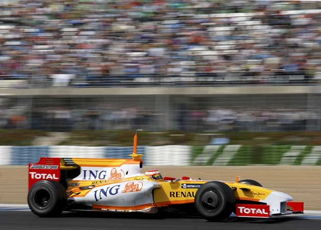 Fernando Alonso en Jerez Fernando Alonso en Jerez