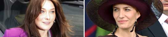 Carla Bruni y Sonsoles Espinosa Carla Bruni y Sonsoles Espinosa