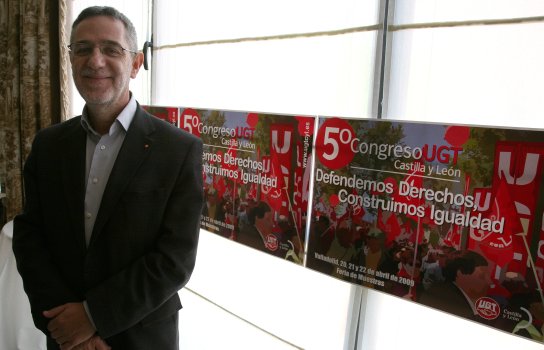 Agustín Prieto presenta 5º congreso de UGT Agustín Prieto presenta 5º congreso de UGT