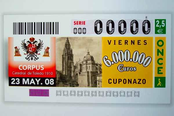 Un cupón de la ONCE Un cupón de la ONCE