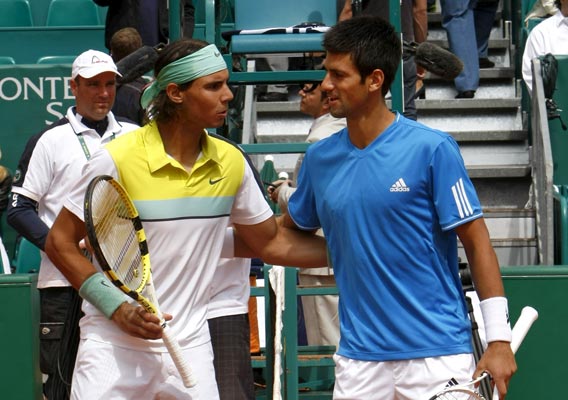 Rafa Nadal y Novak Djokovic Rafa Nadal y Novak Djokovic