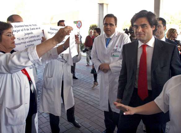 Güemez, insultado en el Severo Ochoa Güemez, insultado en el Severo Ochoa