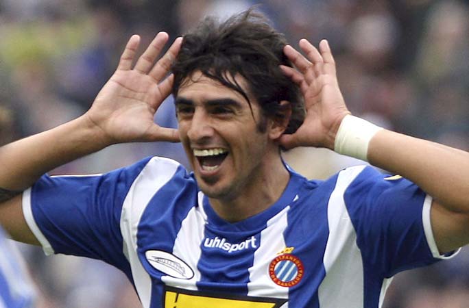 Román Martínez, del Espanyol Román Martínez, del Espanyol