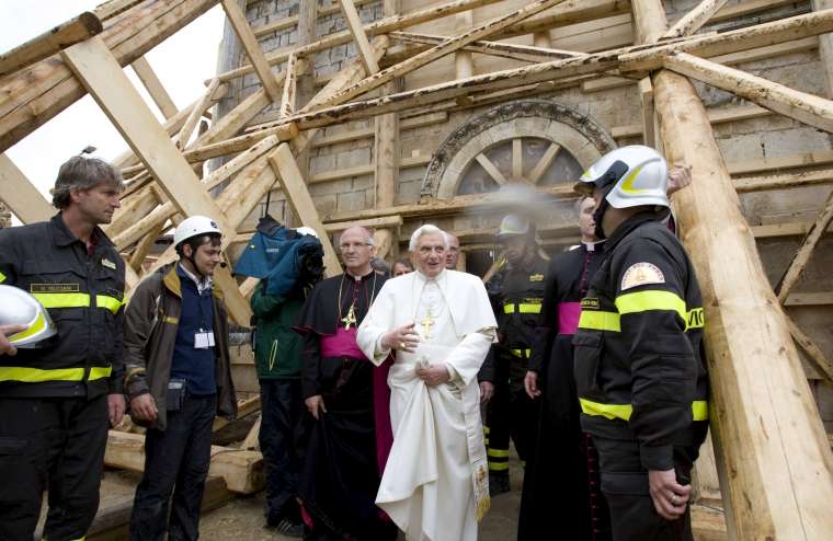 El Papa en Aquila El Papa en Aquila