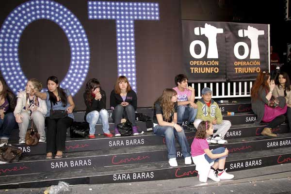Casting de OT en Madrid. Casting de OT en Madrid.