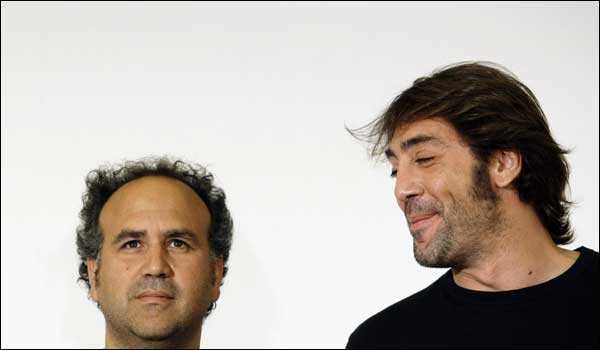 Javier Corcuera y Javier Bardem Javier Corcuera y Javier Bardem
