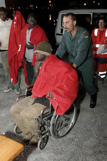 Inmigrantes sin papeles en Motril (Granada) Inmigrantes sin papeles en Motril (Granada)