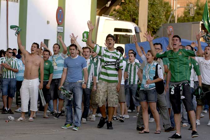 Aficion Betis, protesta, Aficion Betis, protesta,
