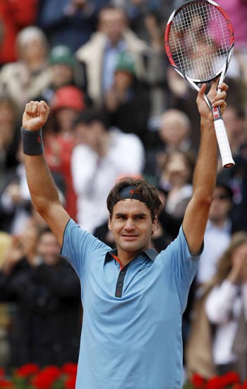 Roger Federer gana en Roland Garros Roger Federer gana en Roland Garros