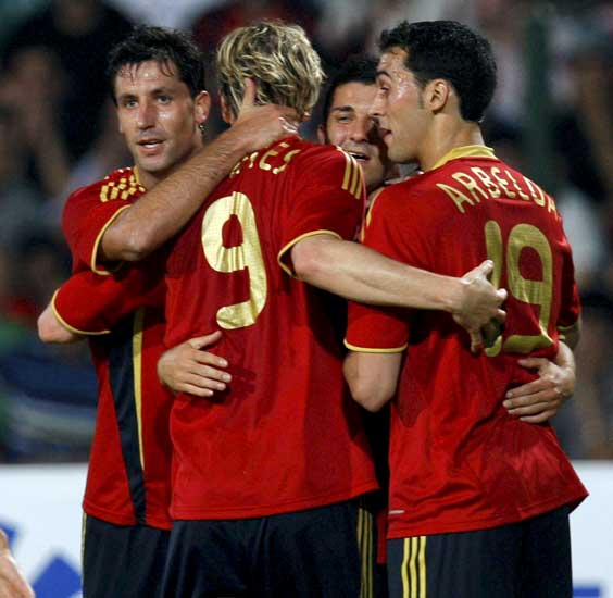 La selección española de fútbol La selección española de fútbol