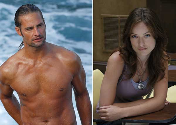 Josh Holloway y Olivia Wilde Josh Holloway y Olivia Wilde