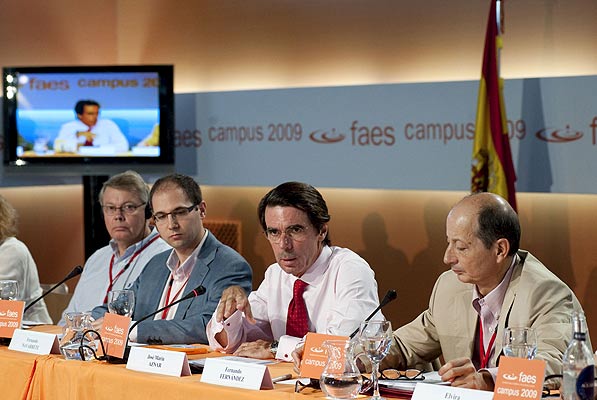 Aznar en el Campus FAES Aznar en el Campus FAES