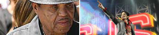 Michael Jackson y su padre Michael Jackson y su padre