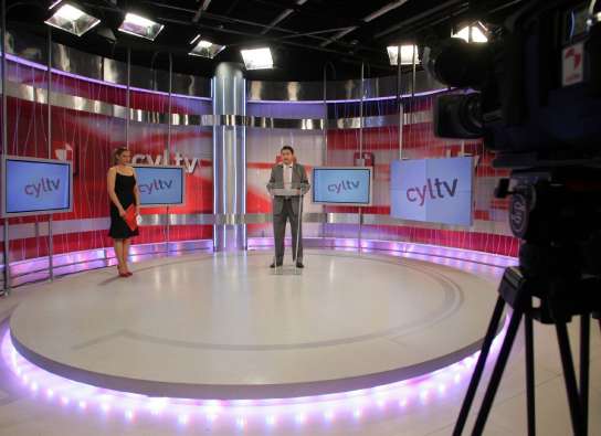 Plató de Castilla y León Televisión Plató de Castilla y León Televisión
