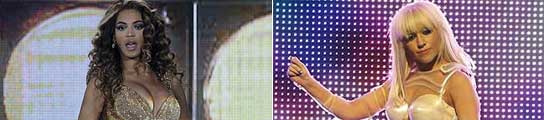 Beyoncé y Lady Gaga Beyoncé y Lady Gaga