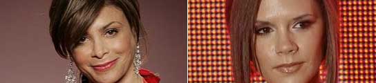Paula Abdul y Victoria Beckham Paula Abdul y Victoria Beckham