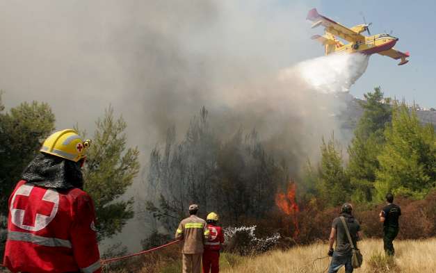 Incendios en Grecia Incendios en Grecia