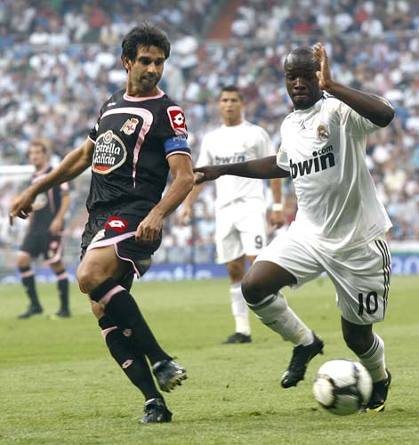 Lass Diarra y Valerón Lass Diarra y Valerón