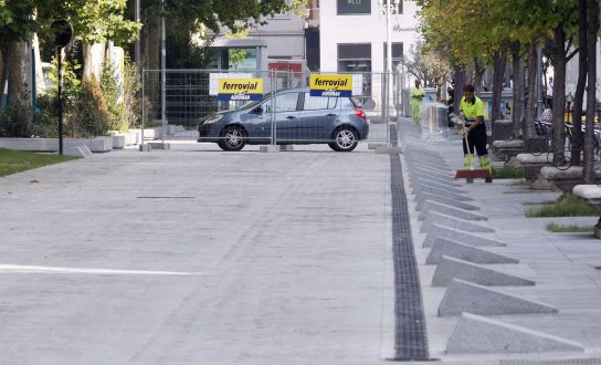 Acera Recoletos en Valladolid Acera Recoletos en Valladolid