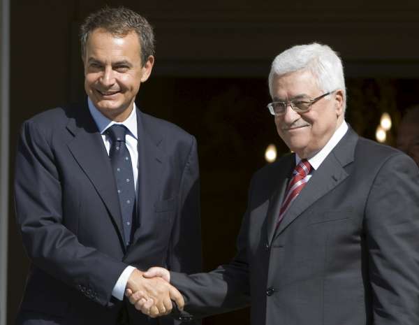 Zapatero y Abas Zapatero y Abas