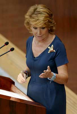 Esperanza Aguirre. Esperanza Aguirre.