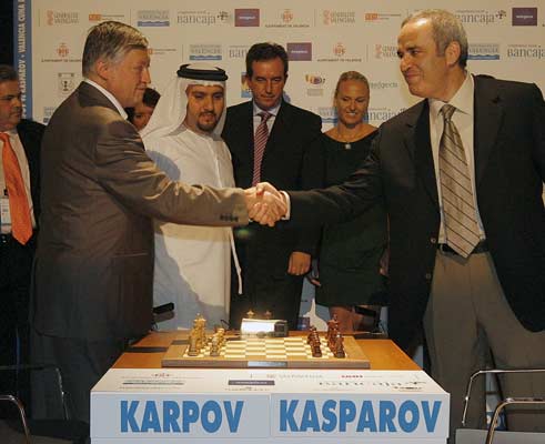 Karpov y Kasparov Karpov y Kasparov