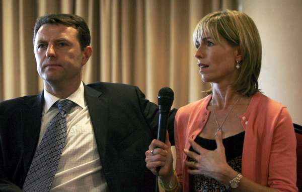 Gerry y Kate McCann Gerry y Kate McCann