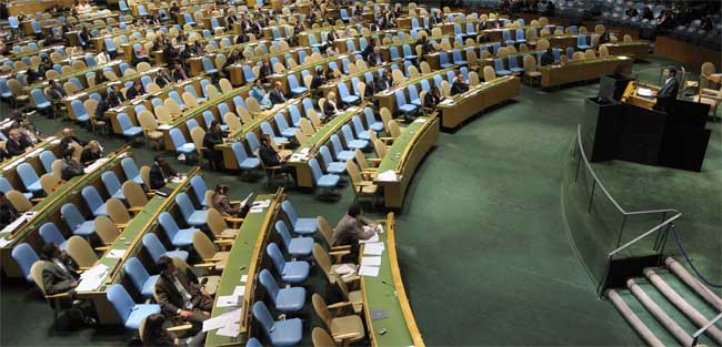 Ahmadineyad, ante la ONU Ahmadineyad, ante la ONU