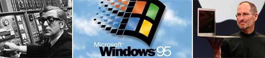 ARPANET, Windows 95 y Stebe Jobs