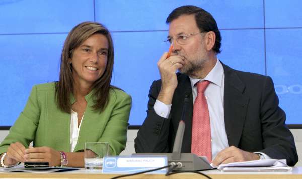 Mariano Rajoy y Ana Mato Mariano Rajoy y Ana Mato
