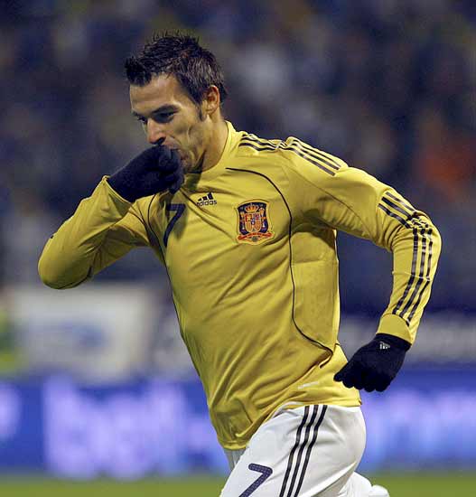 Negredo, con España Negredo, con España