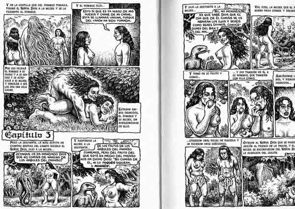 'Génesis', de Robert Crumb 'Génesis', de Robert Crumb