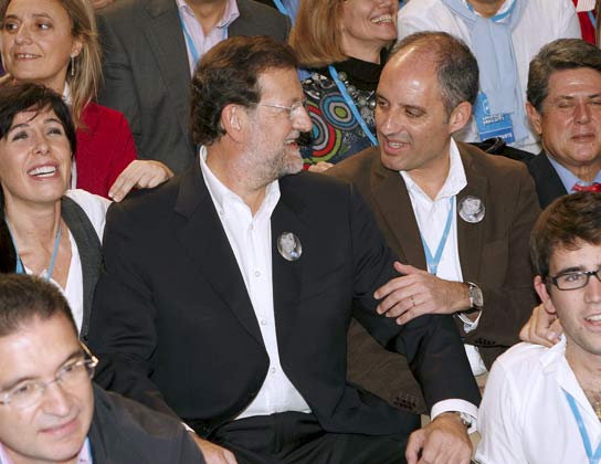 Mariano Rajoy y Francisco Camps Mariano Rajoy y Francisco Camps