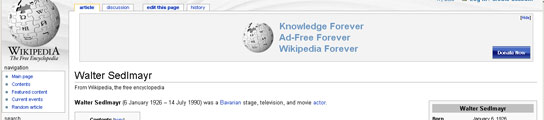 Wikipedia Wikipedia
