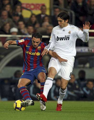 Xavi y Kaká Xavi y Kaká