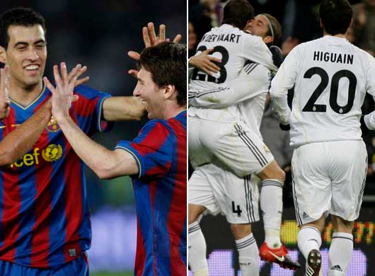 Barcelona y Real Madrid Barcelona y Real Madrid